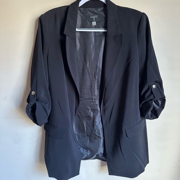 Tahari Black Blazer - Picture 2 of 5
